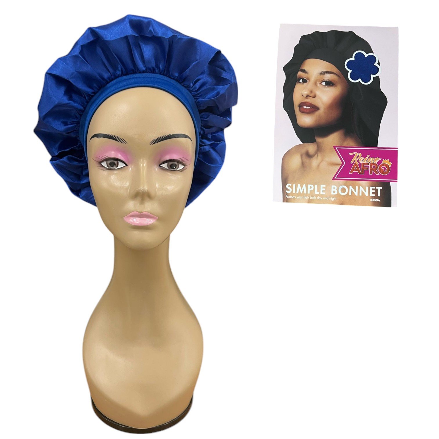 R.A Simple Bonnet  Azul